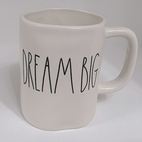 Rae Dunn Dream Big Ceramic Coffee Mug - Picture 3 of 6
